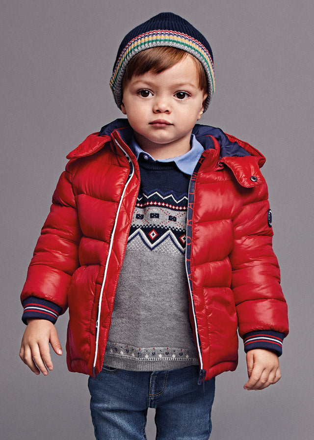 Boys red deals coat