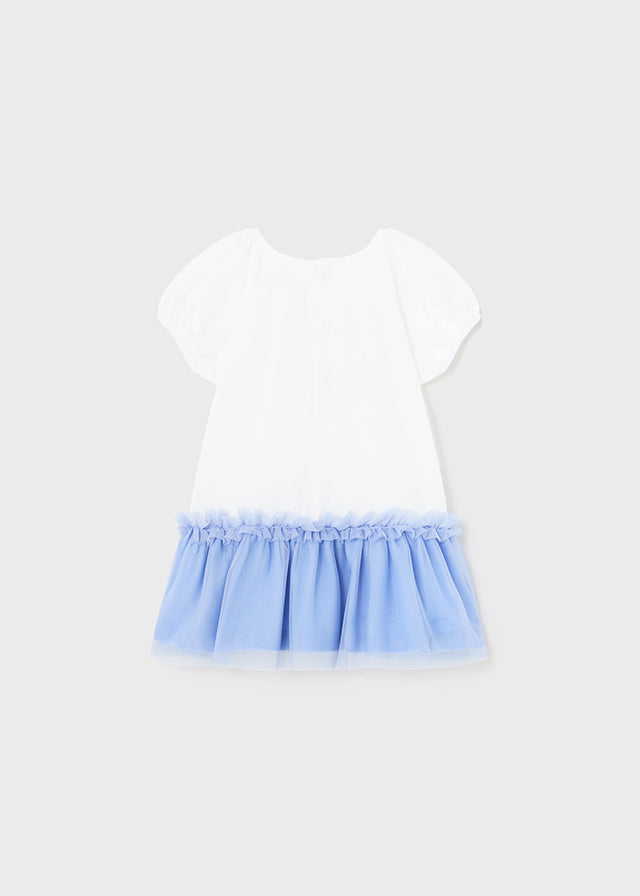 Mayoral 1925 025 - Blue Voile Dress – JMK Junior