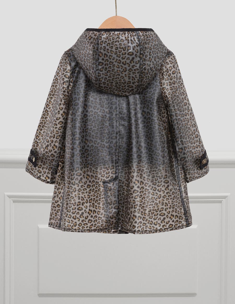 Leopard print clearance raincoat