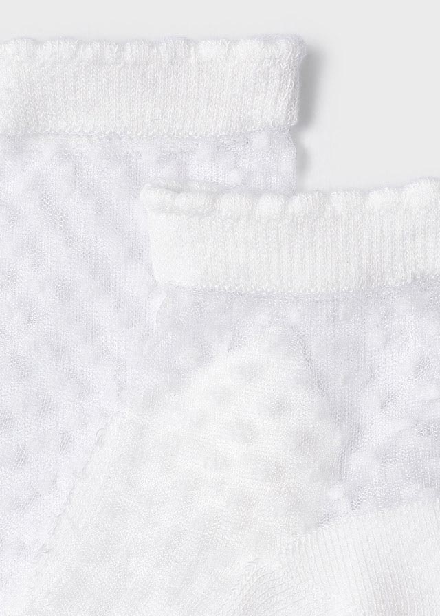 Mayoral Plumeti Socks - Natural Mayoral Plumeti Socks - Natural